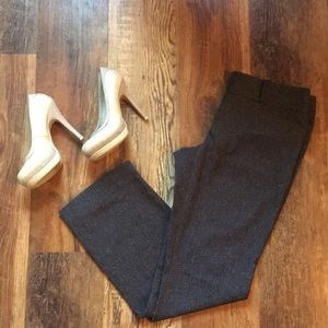 New York & Company brown dress pant size 8p